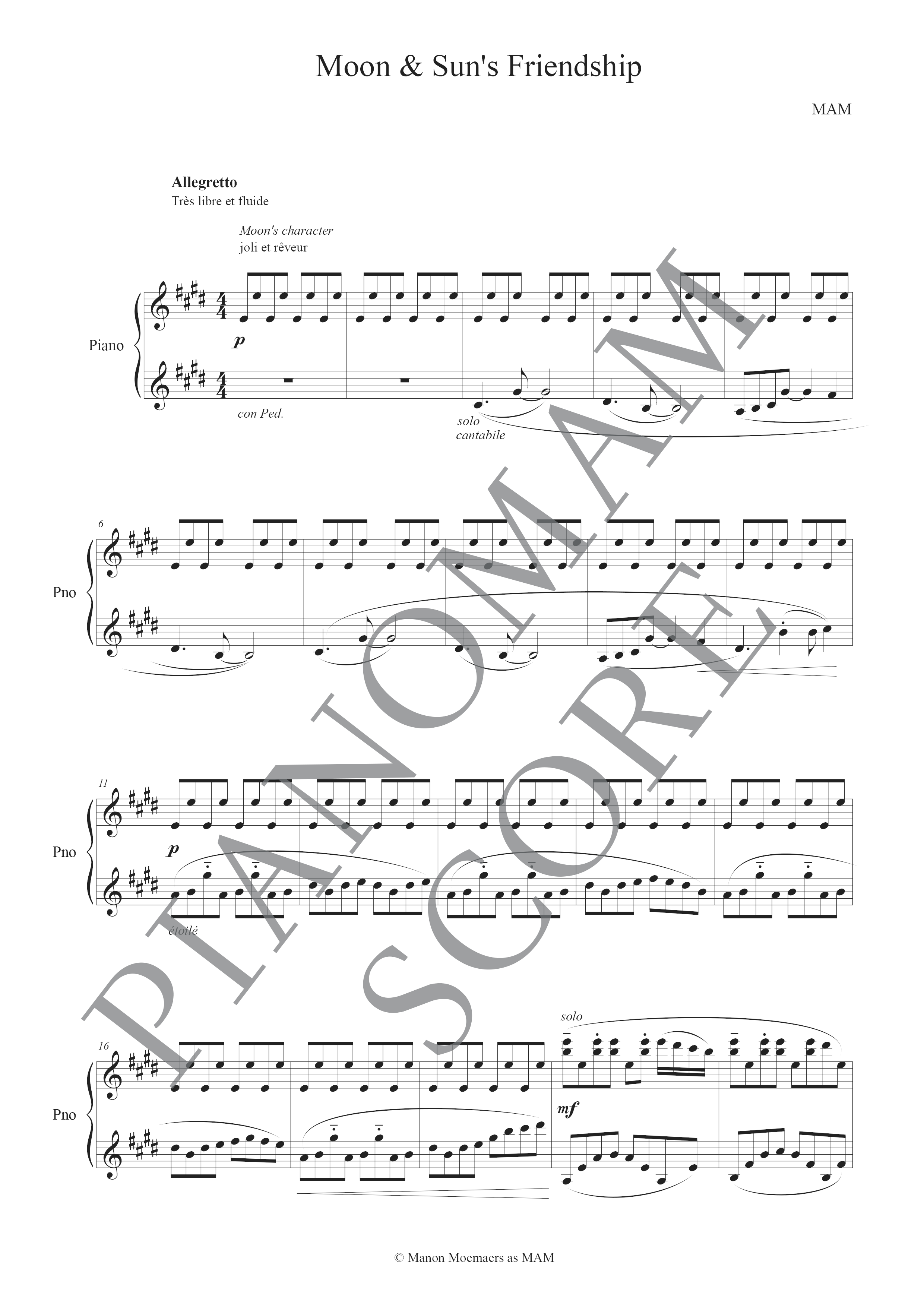 Moon & Sun’s Friendship